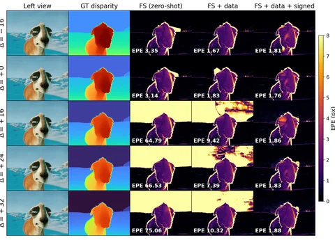Disparity Has a Sign: Stereo Matching Beyond the Zero-Disparity Plane